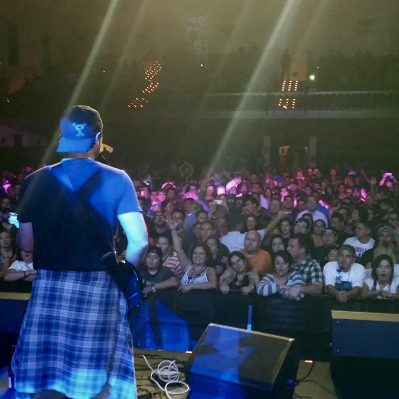 Audience viewed from the stage